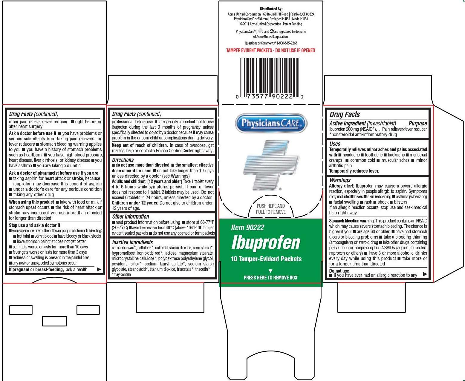 PhysiciansCare Ibuprofen